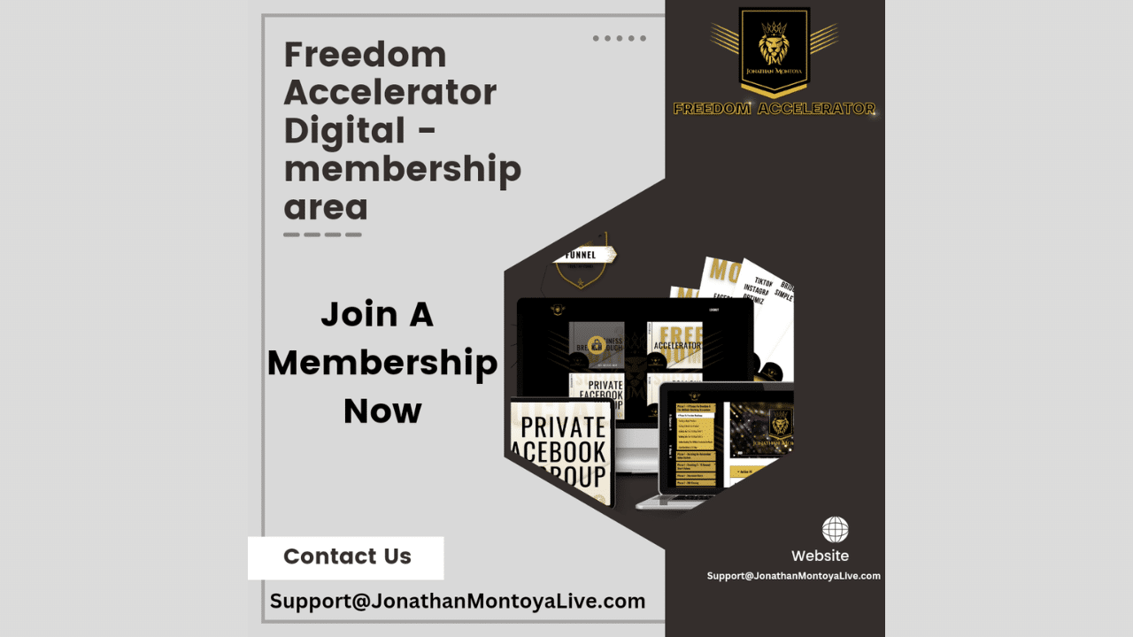 Freedom Accelerator Digital – Membership Area