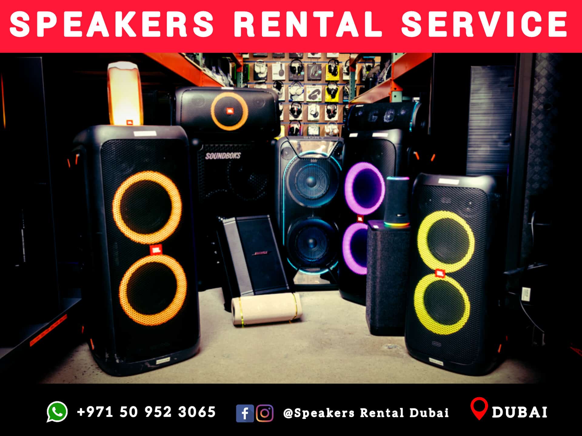 5 Easy Facts About Rent Speakers Explained - מגזין השכרת אטרקציות לאירועים Speakers on rent near me