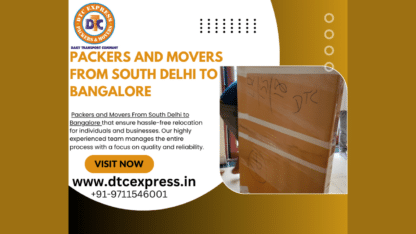 Packers-and-Movers-From-South-Delhi-to-Bangalore