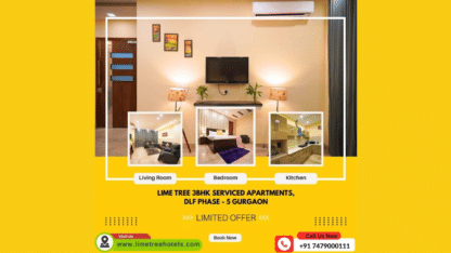 Service-Apartments-in-Gurgaon-Near-Cyber-City-Lime-Tree-Serviced-Apartments