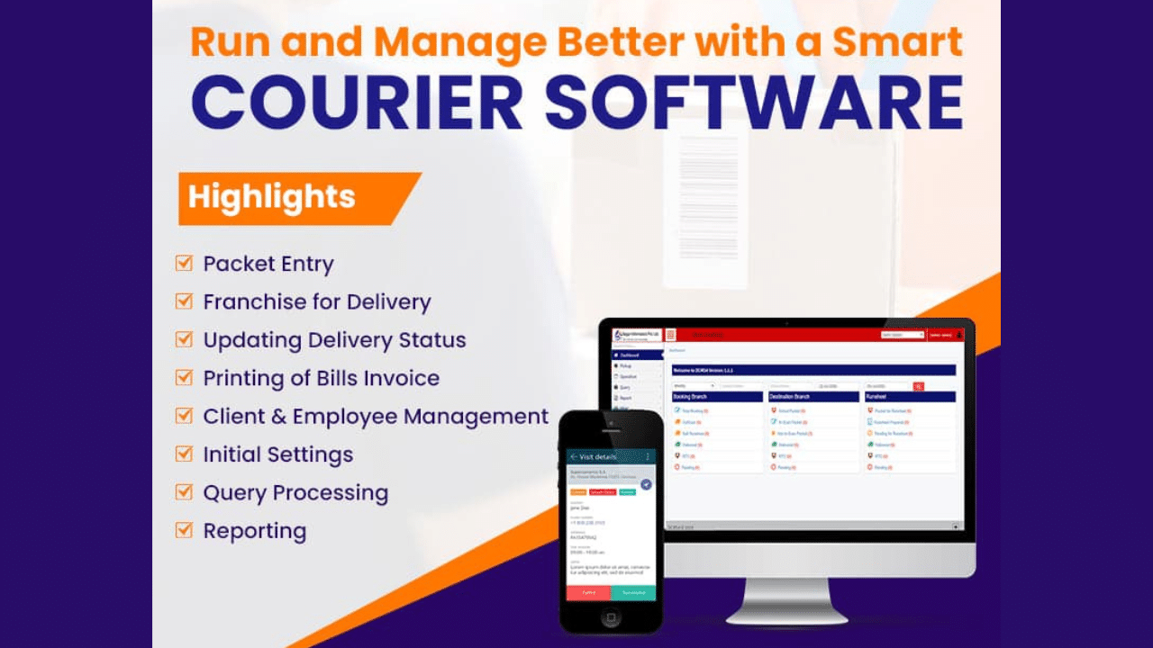Software For Optimizing Courier Operations | Sagar Informatics