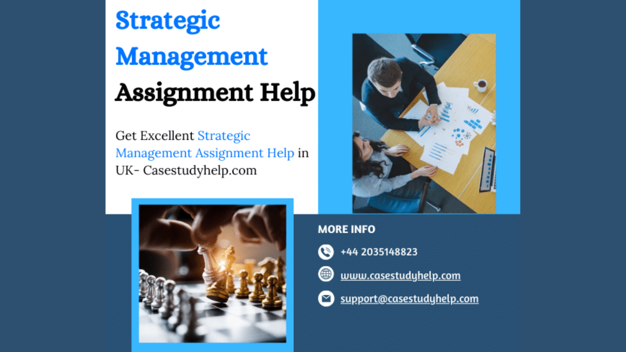 Avail Quality Strategic Management Assignment at Casestudyhelp.com