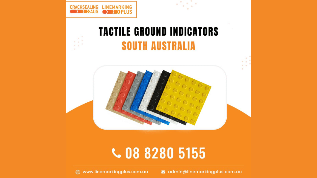 Tactile Ground Indicator Services In South Australia | Linemarking Plus