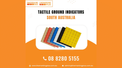 Tactile-Ground-Indicators-Service-in-South-Australia-Linemarking-Plus