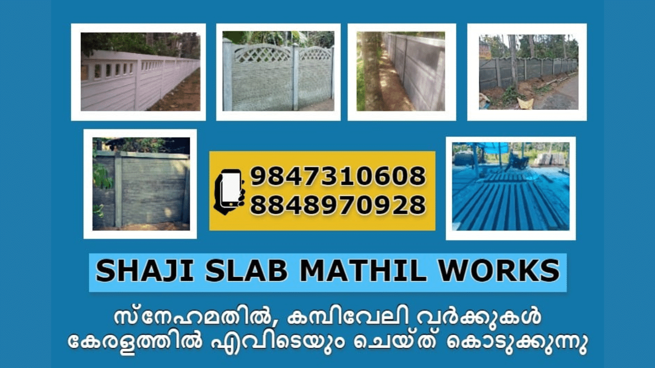 Top 5 Slab Wall Contractors in Thiruvambady Thottumukkam Kinassery Cheruvannur Kunnamangalam Mavoor Kakkad