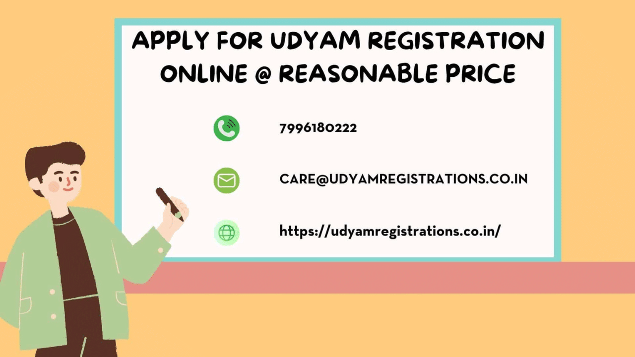 Apply For Udyam Registration Online at Reasonable Price