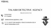 Best Private Investigation Agency in India | Talash Detective Agency