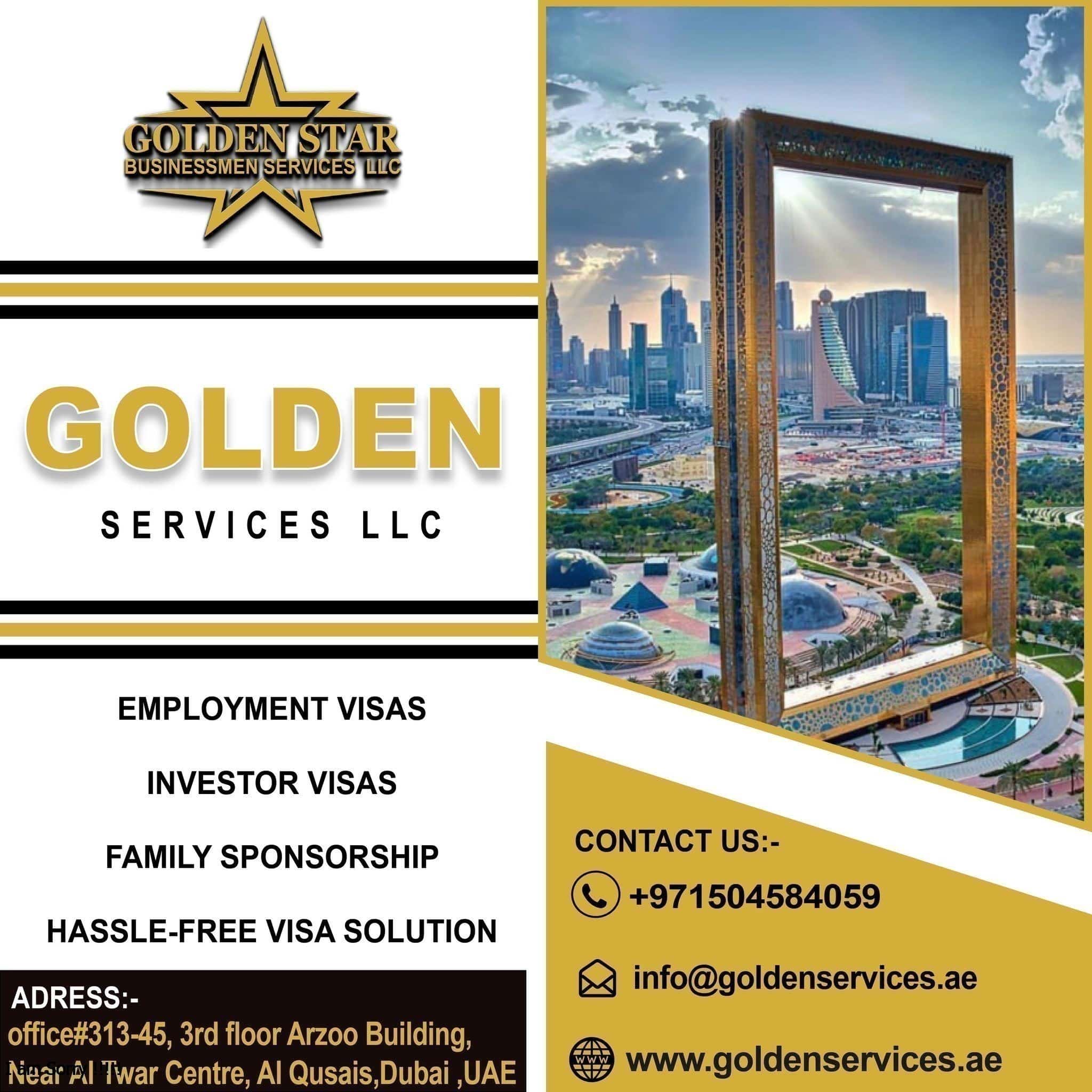 Best Visa Service in Dubai | Golden Services LLC