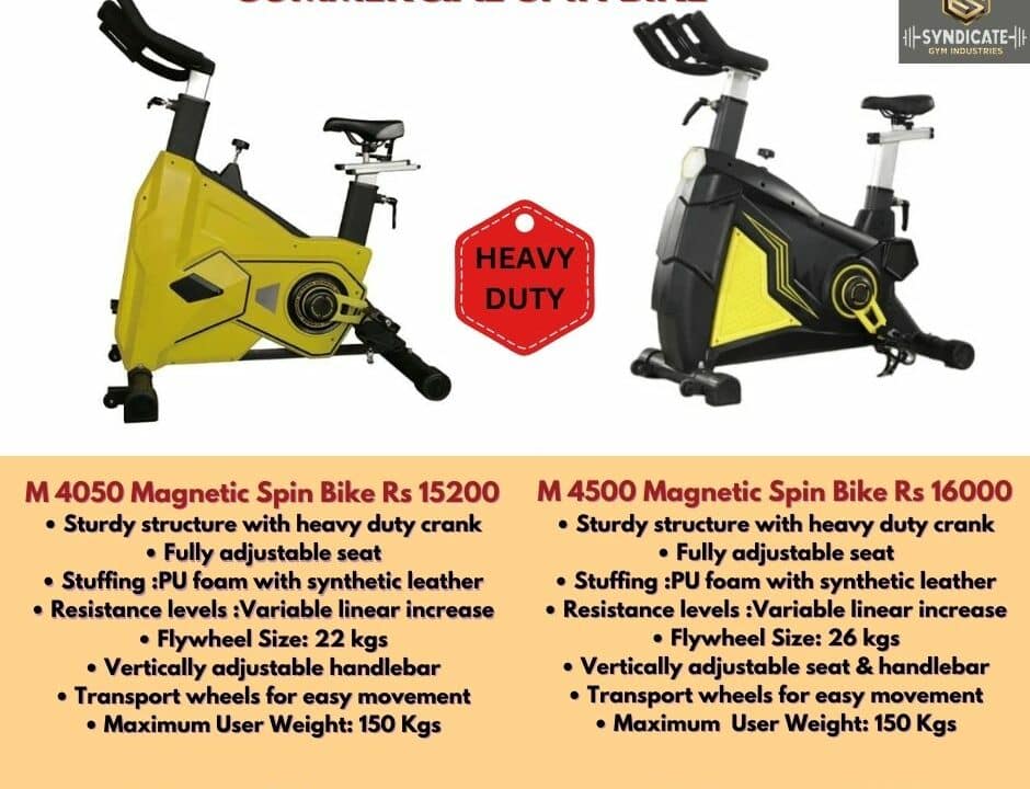Commercial Heavy Duty Spin Bike | Syndicate Gym