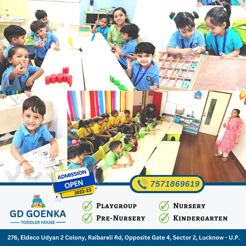 Playschool in Lucknow | GD Goenka Toddler House