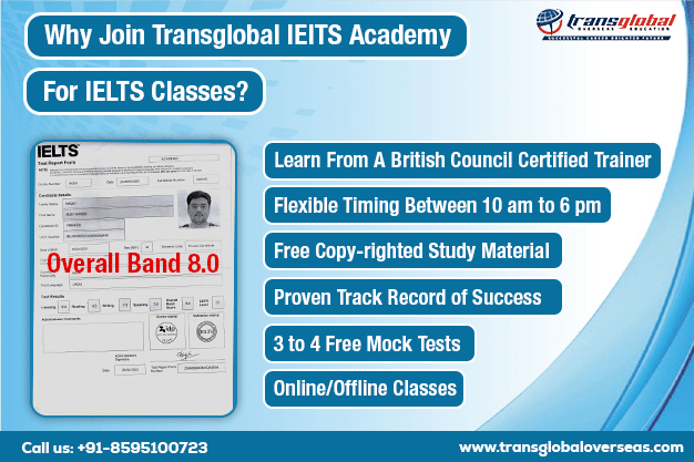 Transglobal IELTS Training Academy in Delhi