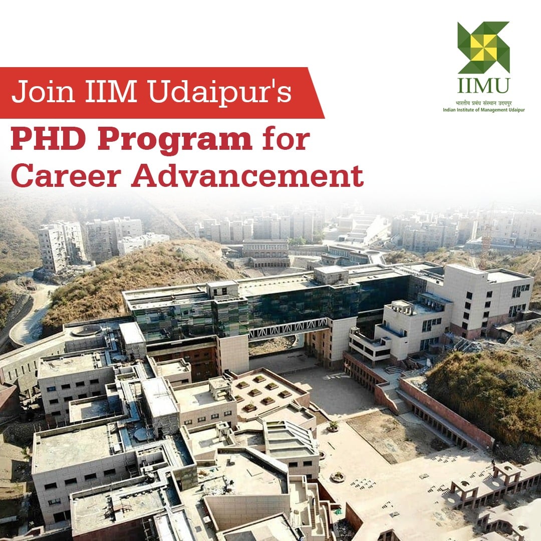 Join IIM Udaipur's PHD Program For Career Advancement