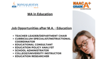 MA Education Distance Learning