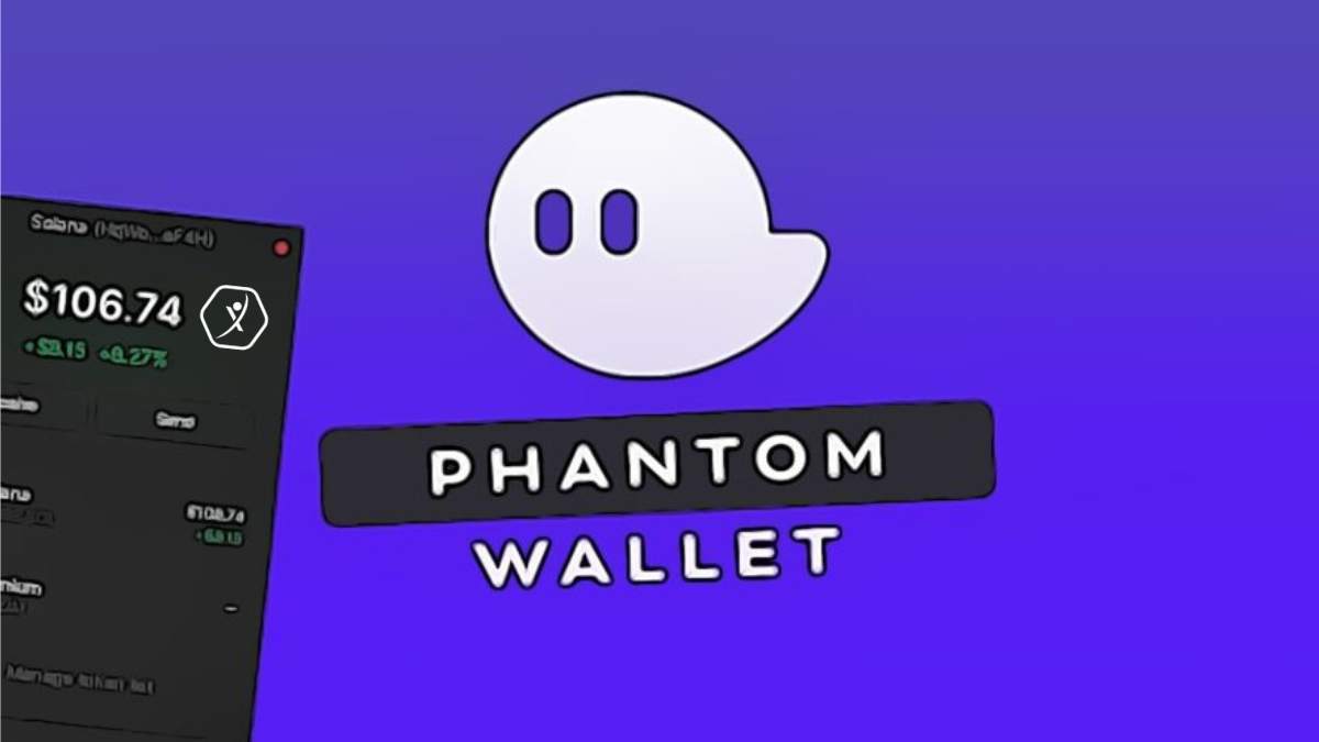 Screenshot of Phantom wallet extension interface showing transaction approval modal