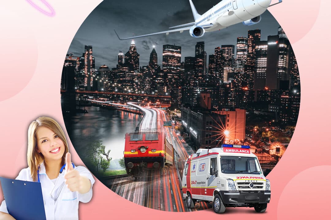 Panchmukhi Train Ambulance Services in Patna is a Beneficial Source of Medical Transport