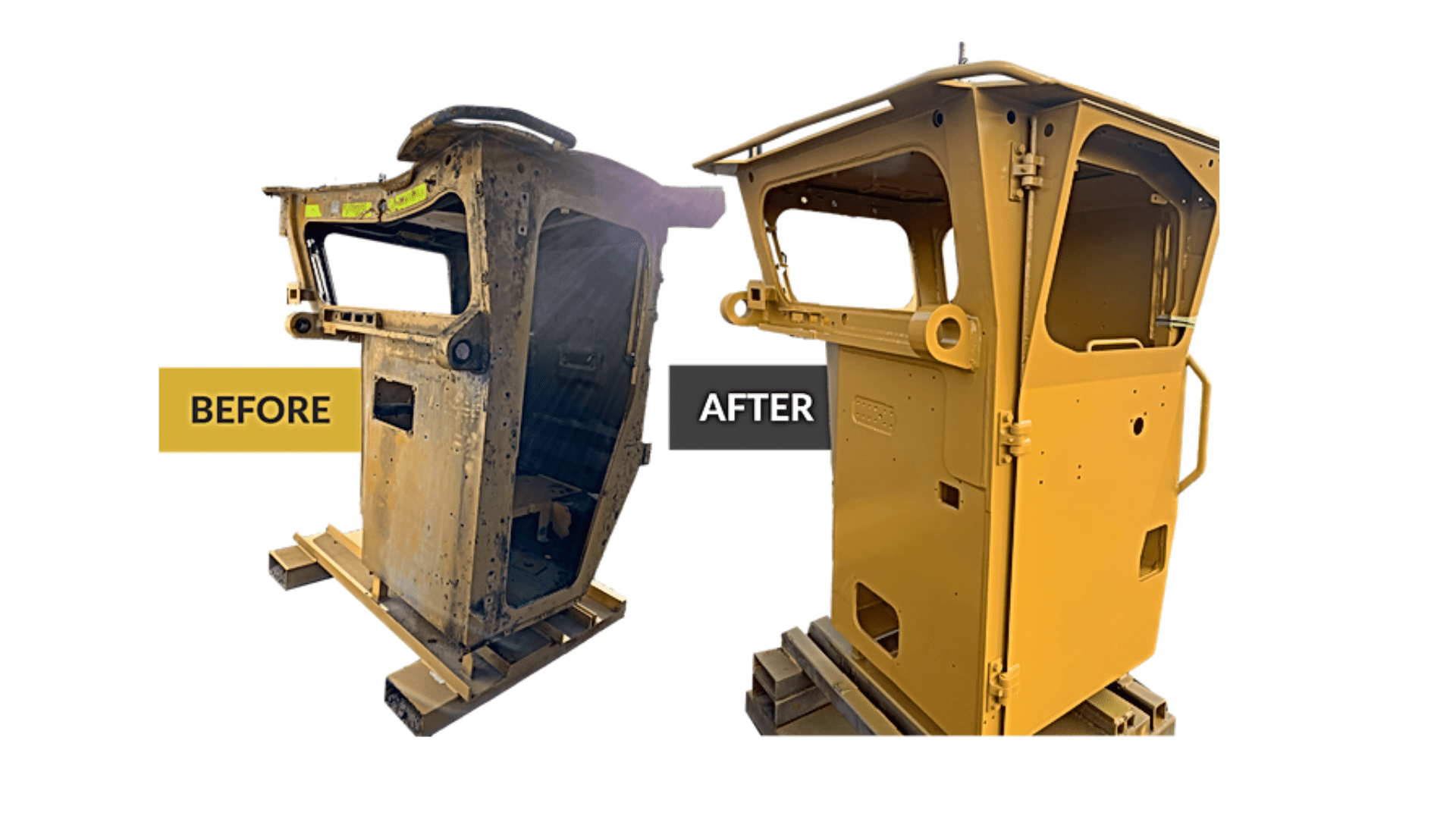 Cab Repair Rops Fops Service in Canada with Toprops
