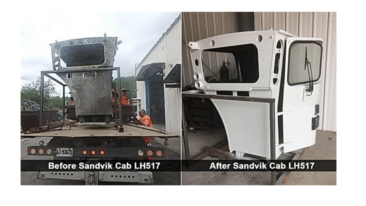 Cab Repair Rops Fops Service in Canada with Toprops