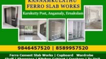 Ferro Cement Kitchen Cupboard Works in Muvattupuzha