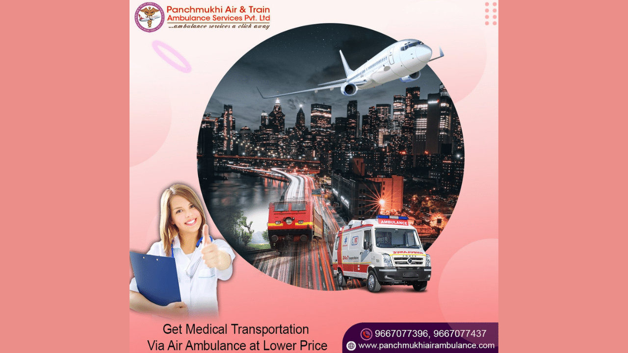 Panchmukhi Train Ambulance Services in Patna is a Beneficial Source of Medical Transport