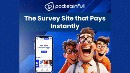 Pocketsinfull-is-The-Survey-Site-That-Pays-Instantly