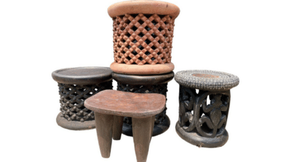 Set-of-African-Coffe-Stools
