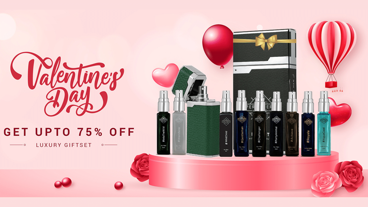 Shop Now Valentine Day Perfume Gift Sets For Him and Her | Perfumers Club