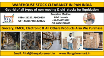 Warehouse-Non-Moving-Stock-Buyers-in-Bangalore-Bangalore-Mart-Inc