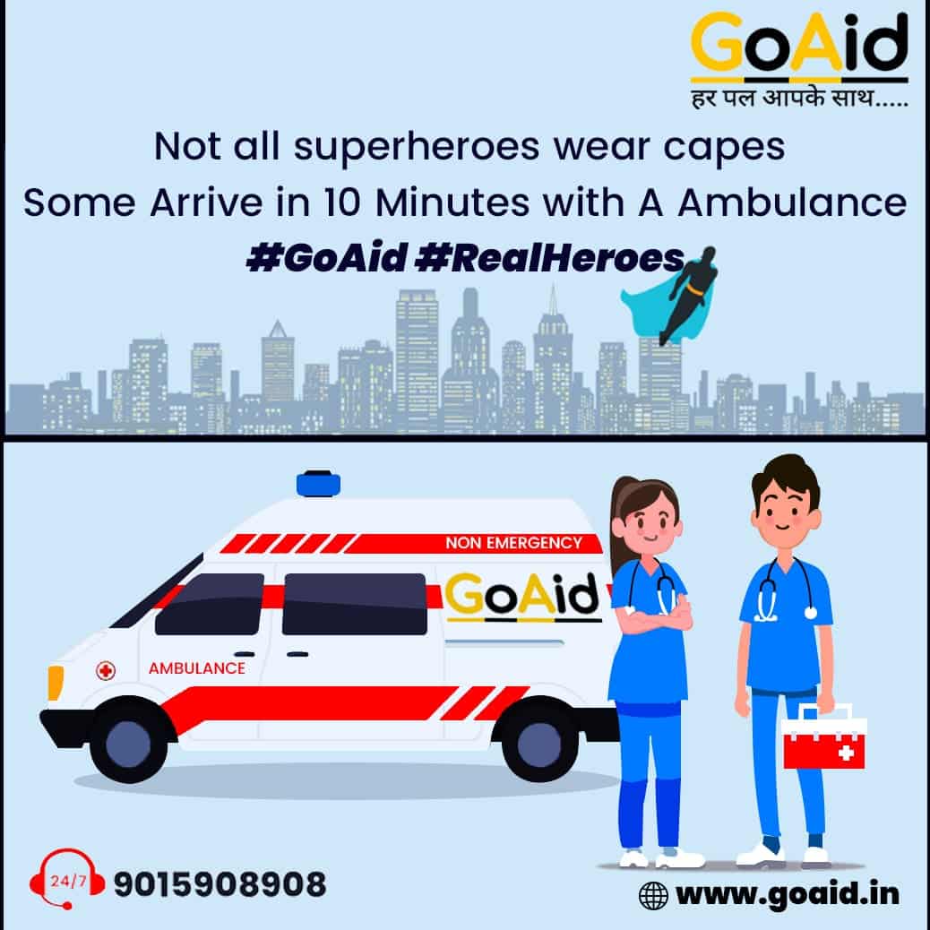 GoAid - Your Trusted Partner For Comprehensive Ambulance Services Across Delhi and Beyond.