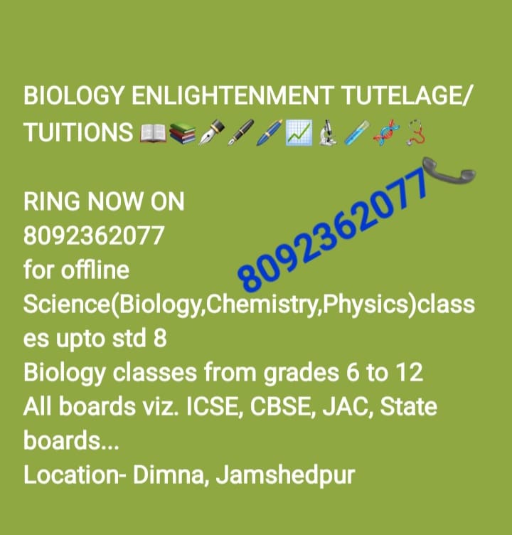 Biology Enlightenment Tutelage/Tuitions in Dimna