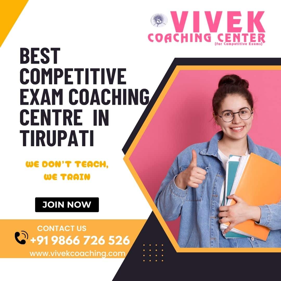 Best Competitive Exam Coaching Centre in Tirupati