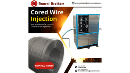 Cored-Wire-Injection