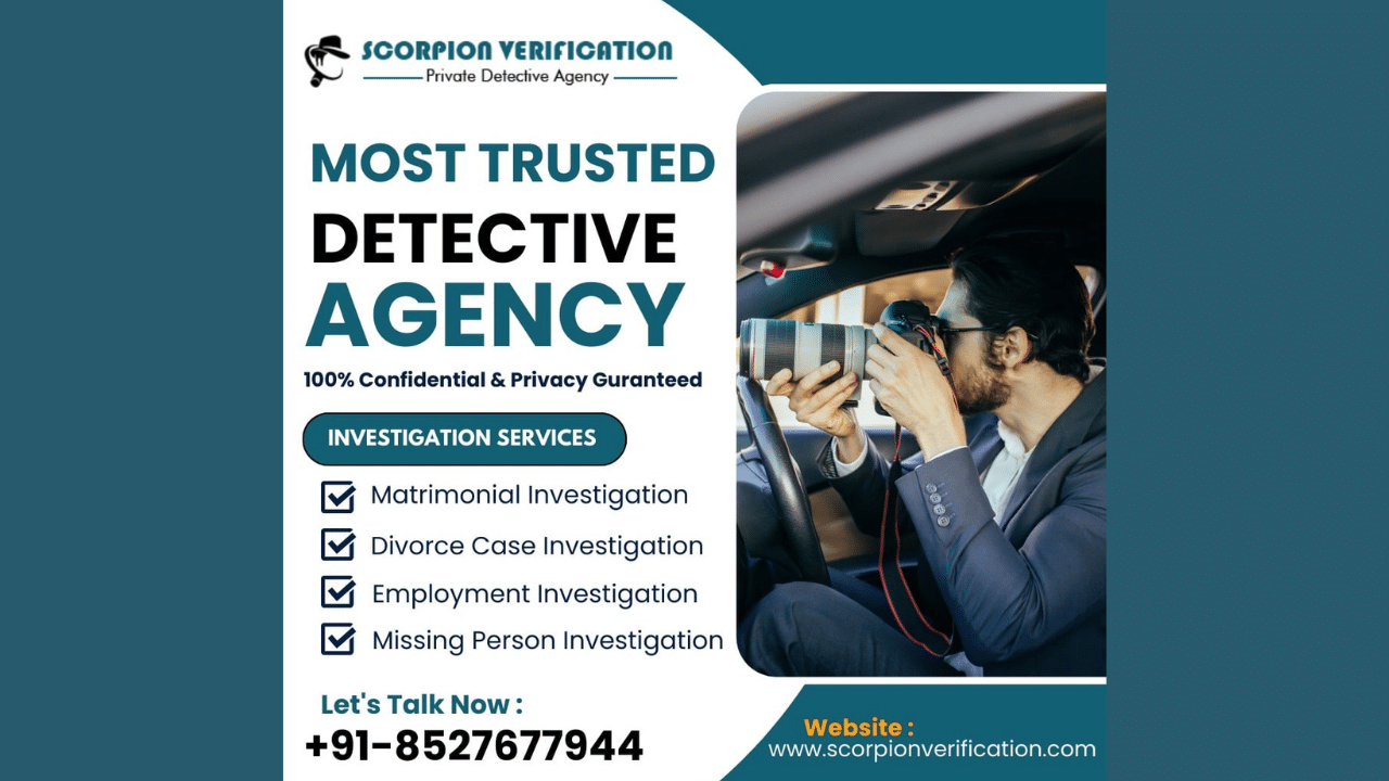 FASTEST GROWING PROFESSIONAL DETECTIVE AGENCY IN DELHI