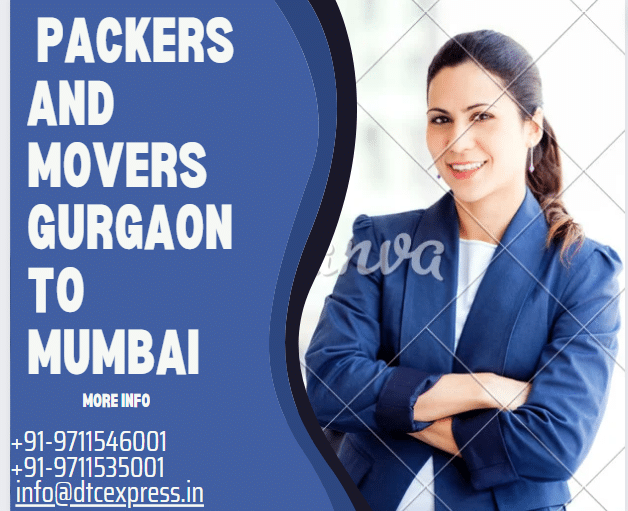 Book Packers and Movers in Gurgaon to Mumbai