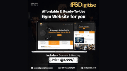 Gym-Website-Template-For-Sale-PSDigitise