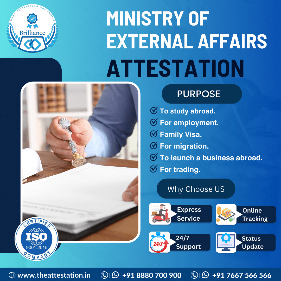 Understanding The Process of Attestation From The Ministry of External Affairs