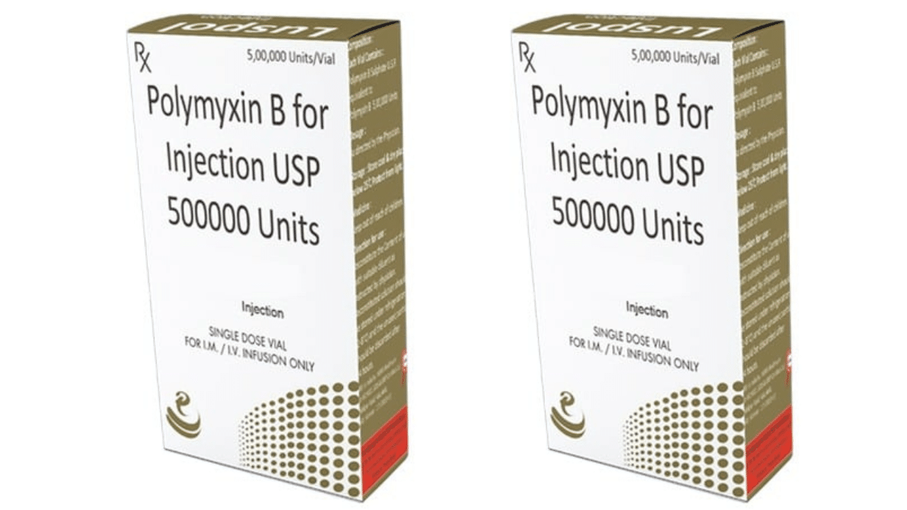 Polymyxin B 500000 Units Injection | Plenum Biotech