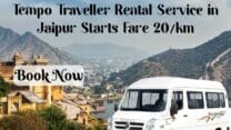 Tempo Traveller Rental Service in Jaipur – Starts Fare 20/km