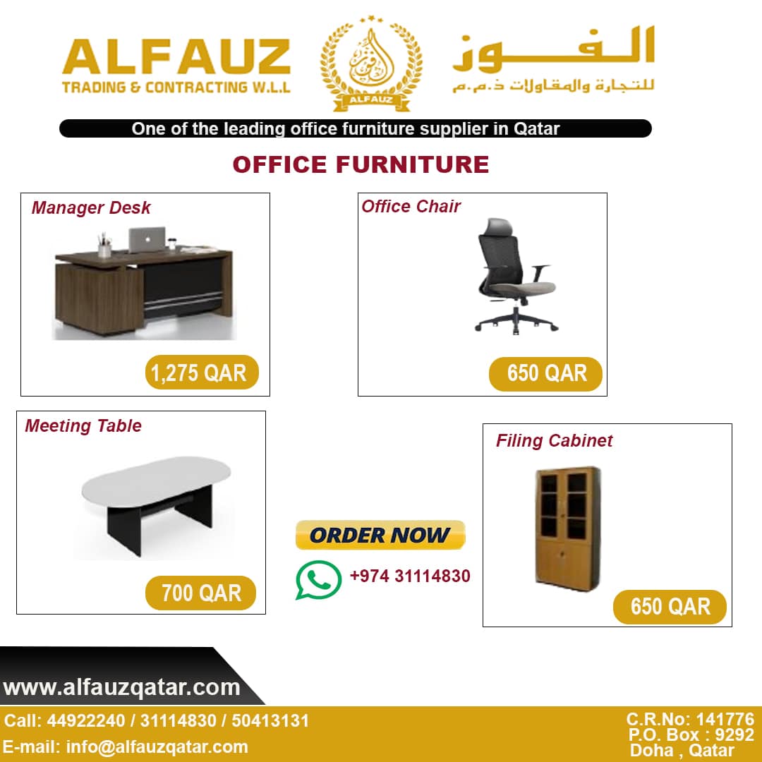 Office Furniture Company in Qatar