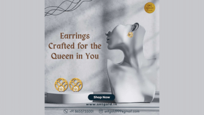 14-Karat-Gold-and-Diamond-Stud-Earrings-For-Women