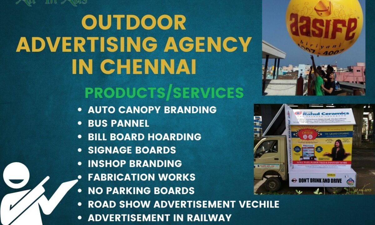 Best Outdoor Advertising Agency in Chennai All In Ads