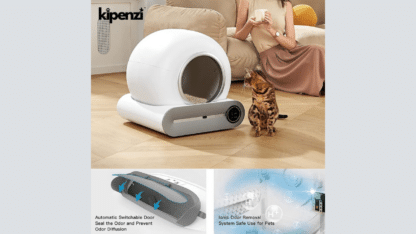 Automatic-Cat-Litter-Box-with-Smartphone-App-Control