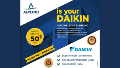 Daikin-Aircon-Light-Blinking-Error
