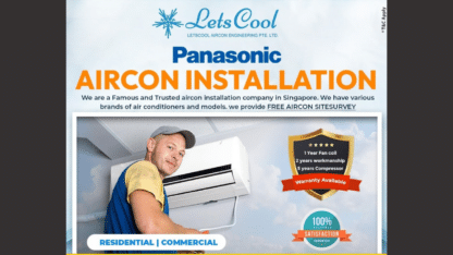Panasonic-Aircon-Installation