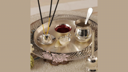 Silver-Plated-Puja-Thali-Set-Online