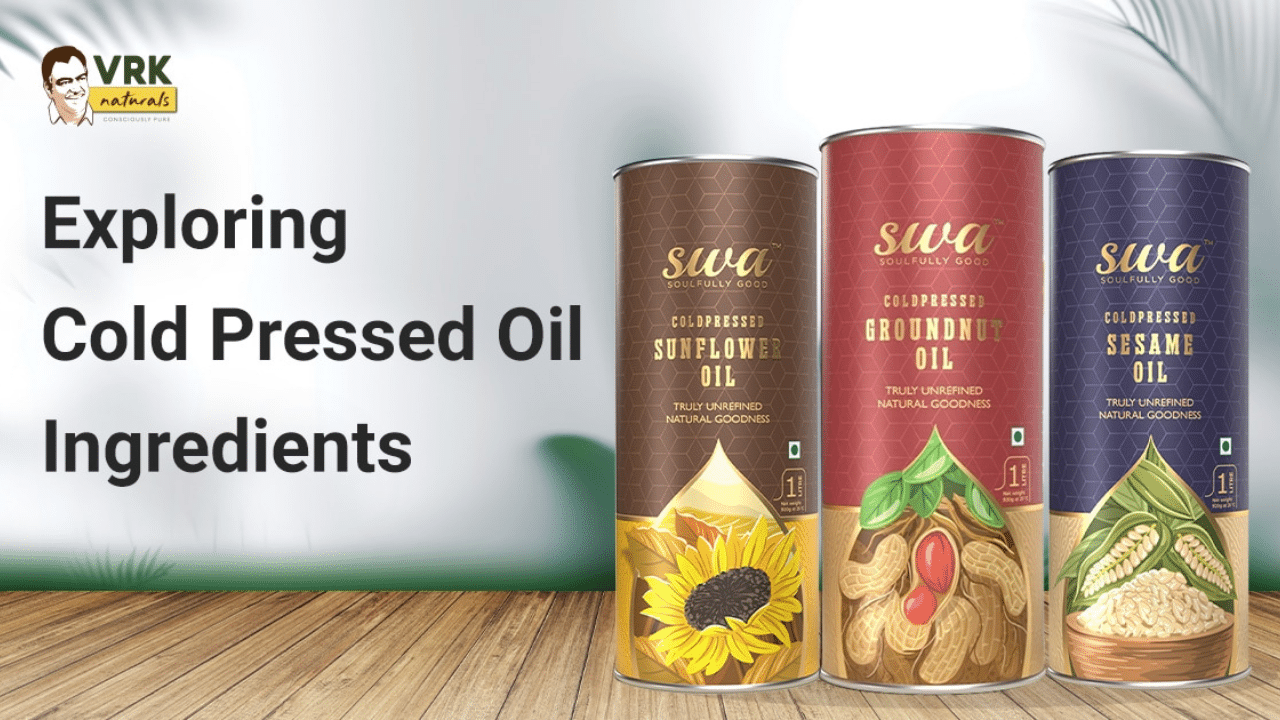 Wood Cold Pressed Cooking Oils | VRK Naturals