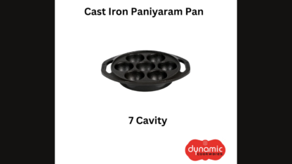 Dynamic-Cookware-Cast-Iron-Paniyaram-Pan
