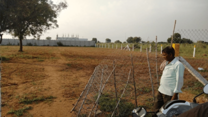 Half-Acre-with-Fencing-For-Sale-at-Narkoda-Village-6km-From-Shamshabad-Bus-Stop