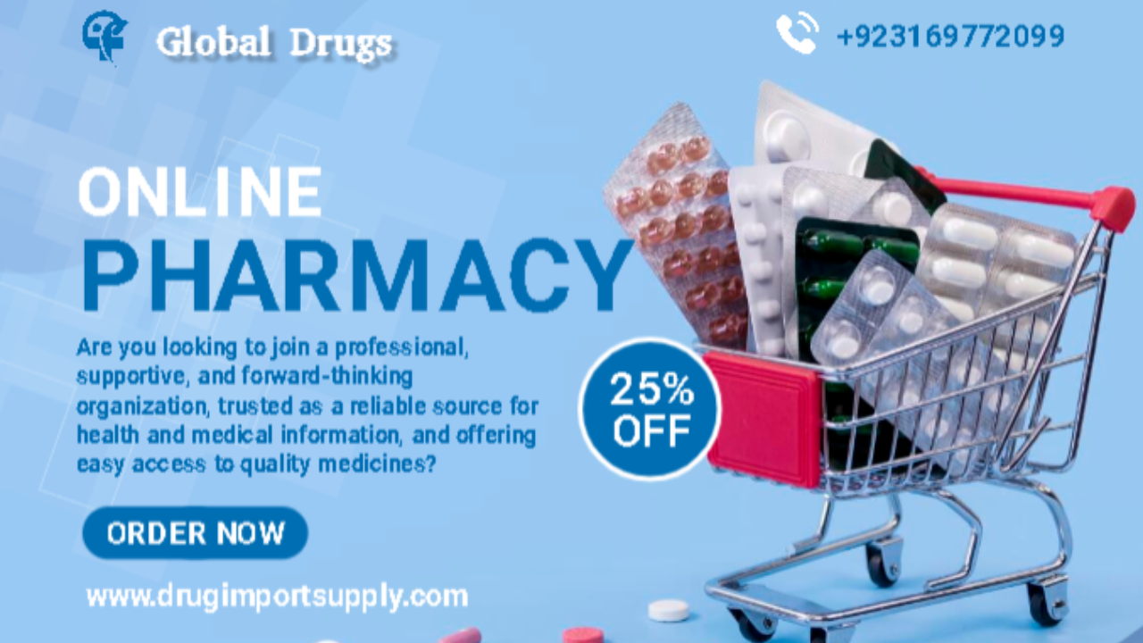 Get Trusted Health Solutions and Quality Medicines at Global Drugs!