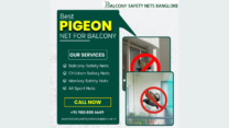 Best Pigeon Nets For Balconies in Bangalore | Venky Safety Net