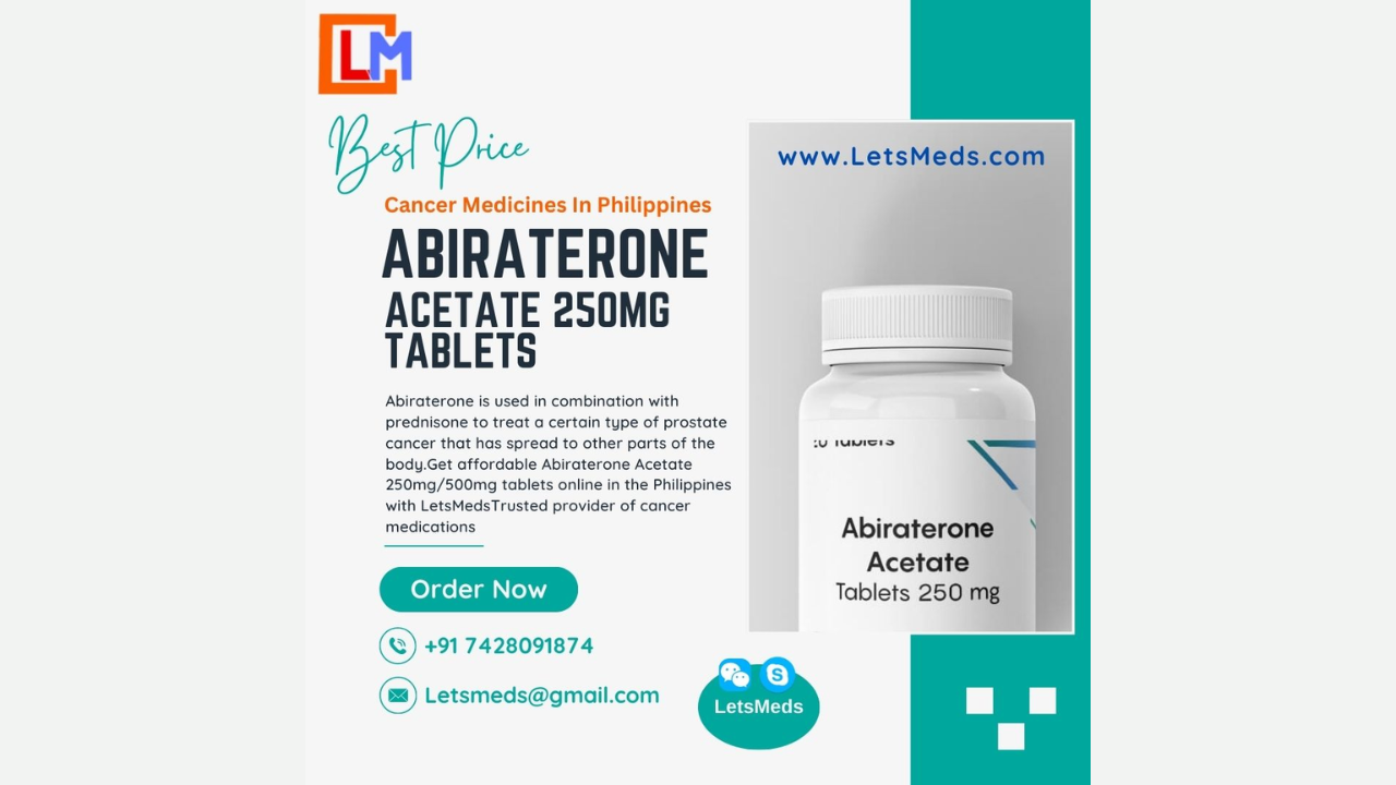 Buy Abiraterone Brands Online at Affordable Prices in The Philippines